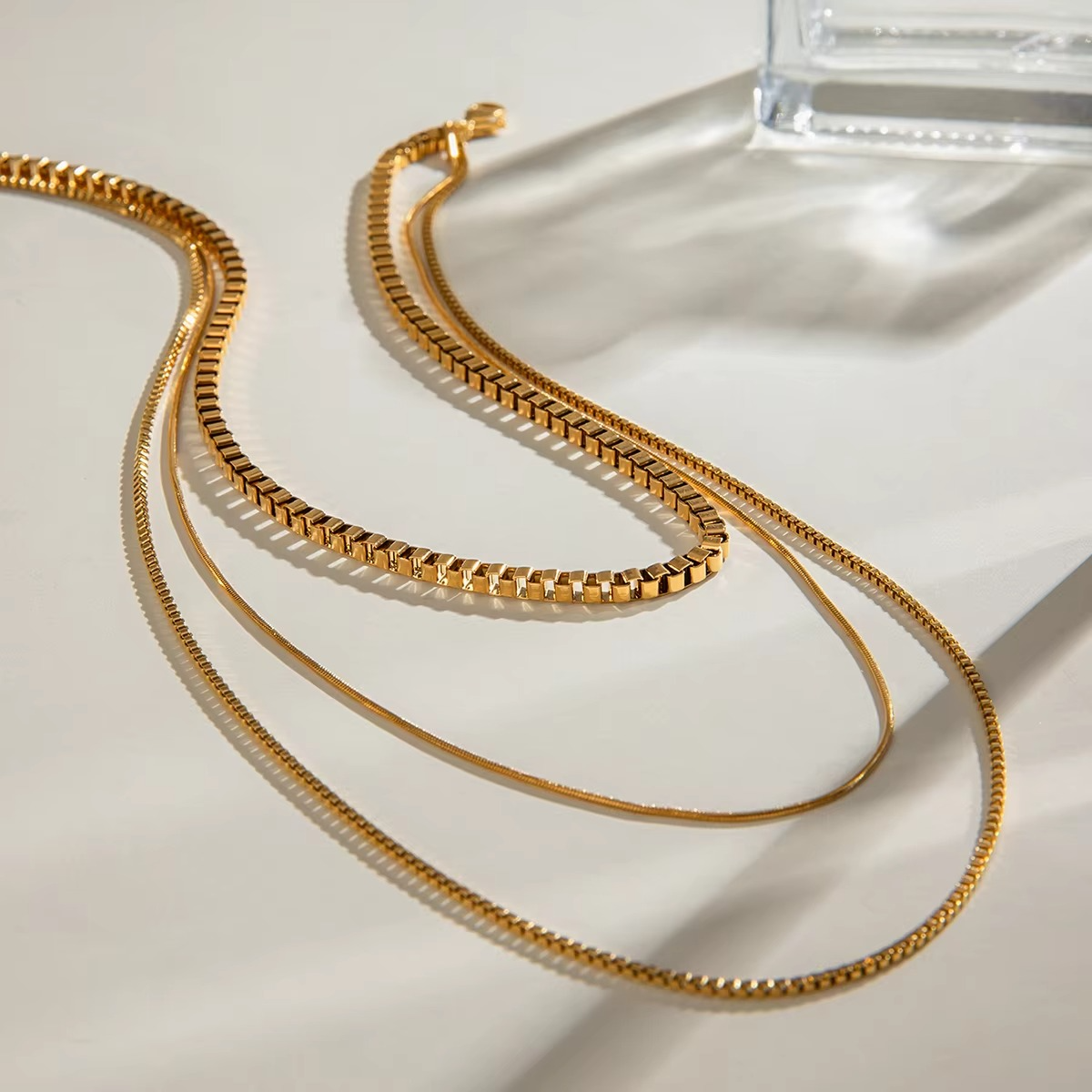 Riviera Triple Layered Necklace