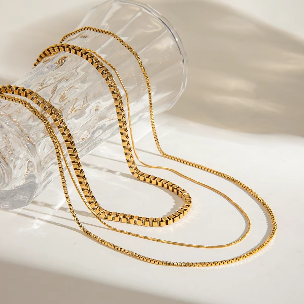 Riviera Triple Layered Necklace