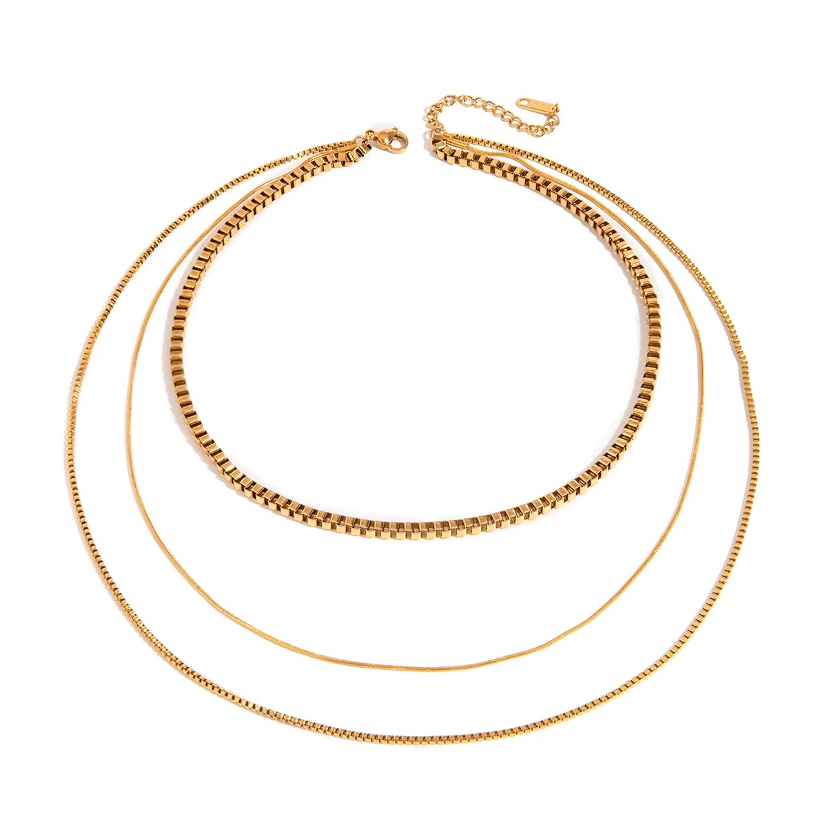 Riviera Triple Layered Necklace