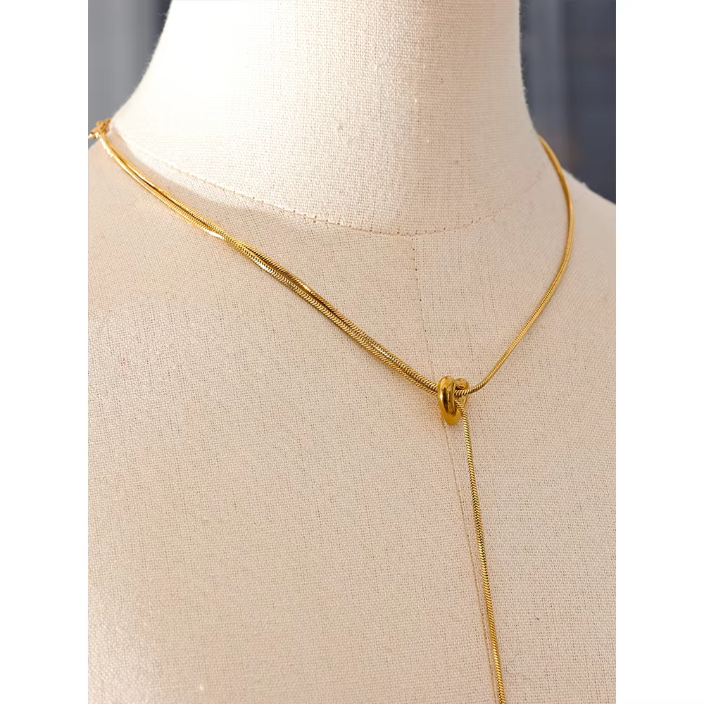 Ruhani Pearl Slider Necklace