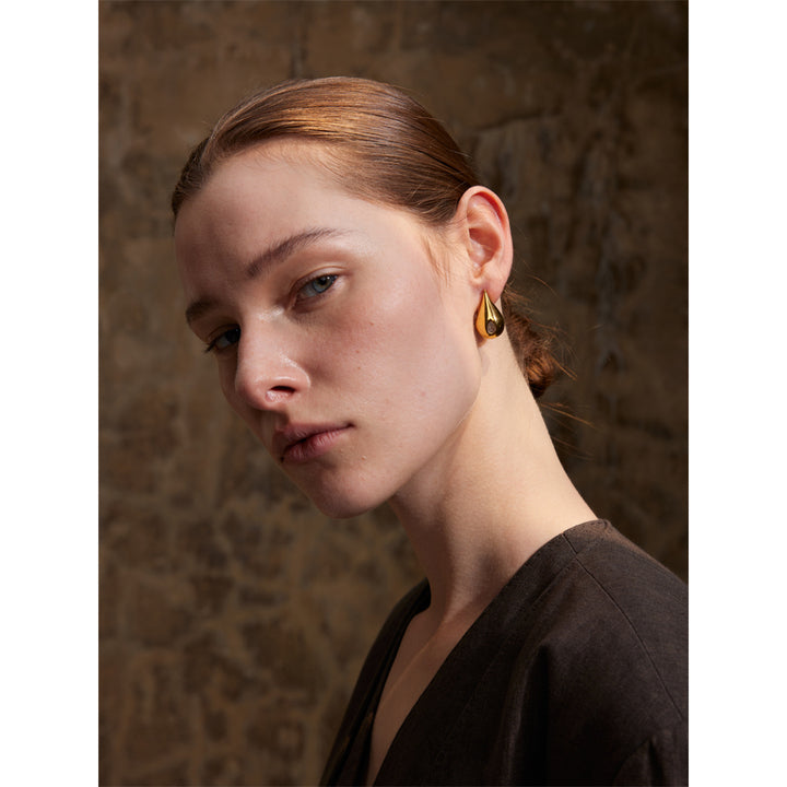 Saanvi Teardrop Shine Earrings