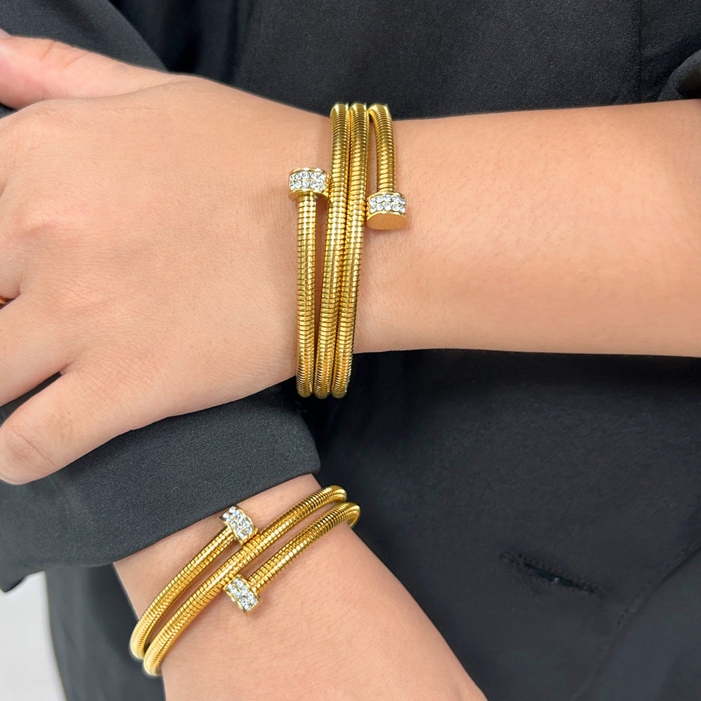 Sia Double Coil Sparkle