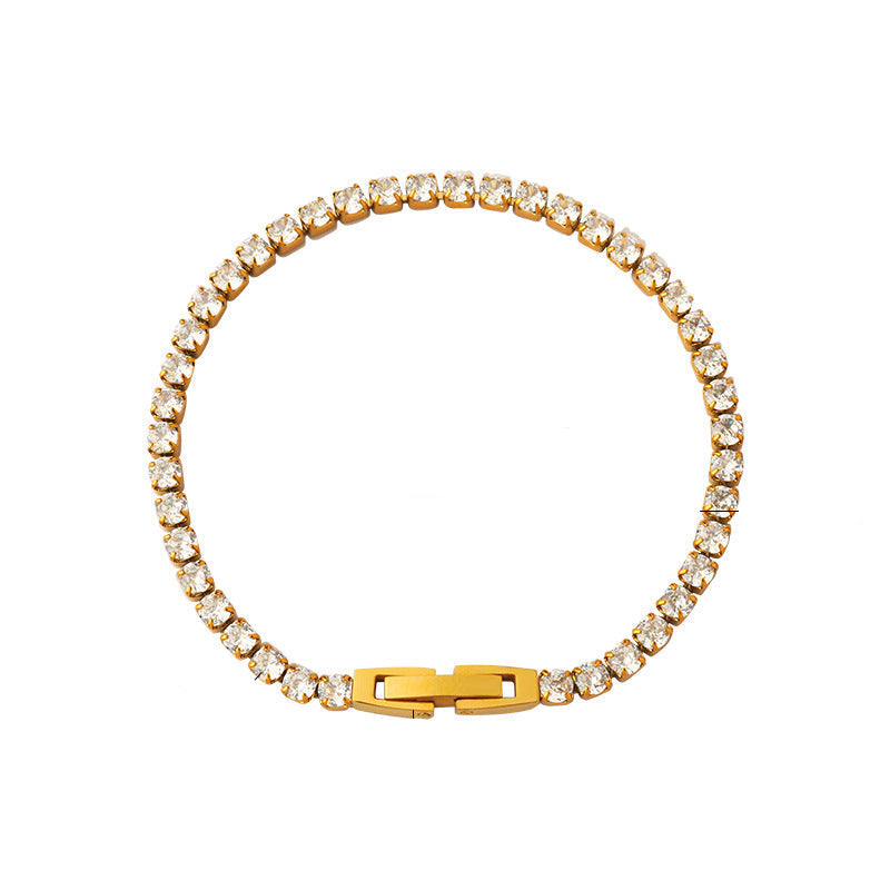 Sia Zircon Line Bracelet