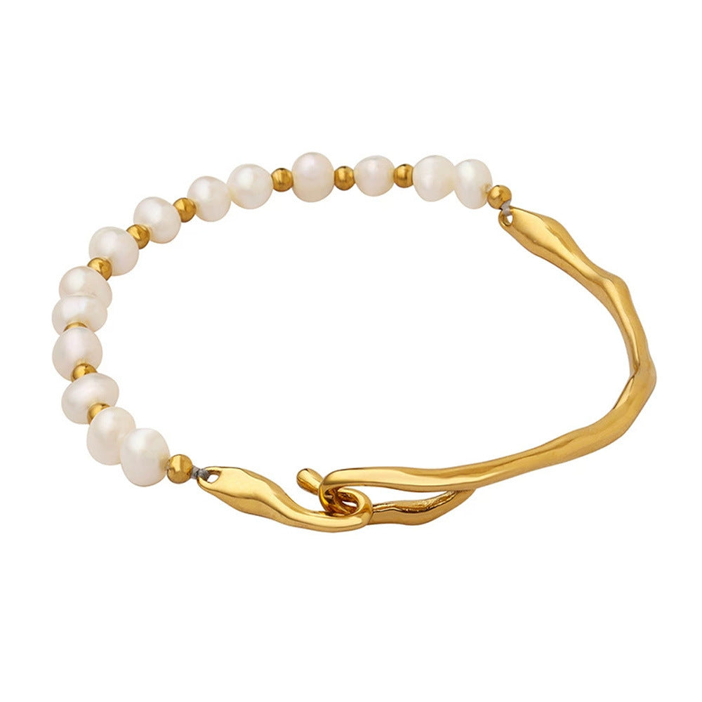 Sitara Pearl Orbit Bangle