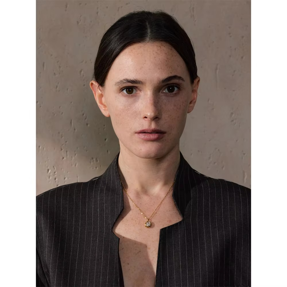 Siya Molten Gem Pendant Necklace