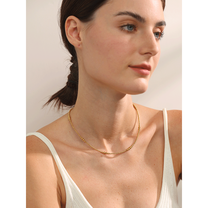 Tara Bead Chain Necklace