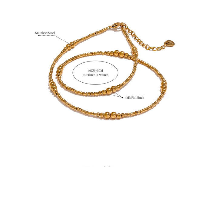 Tara Bead Chain Necklace