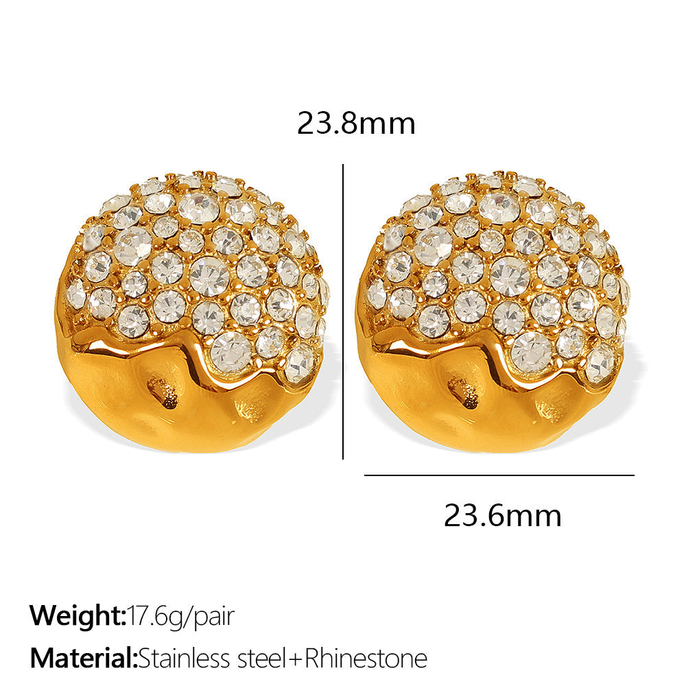 Tara Halo Studs
