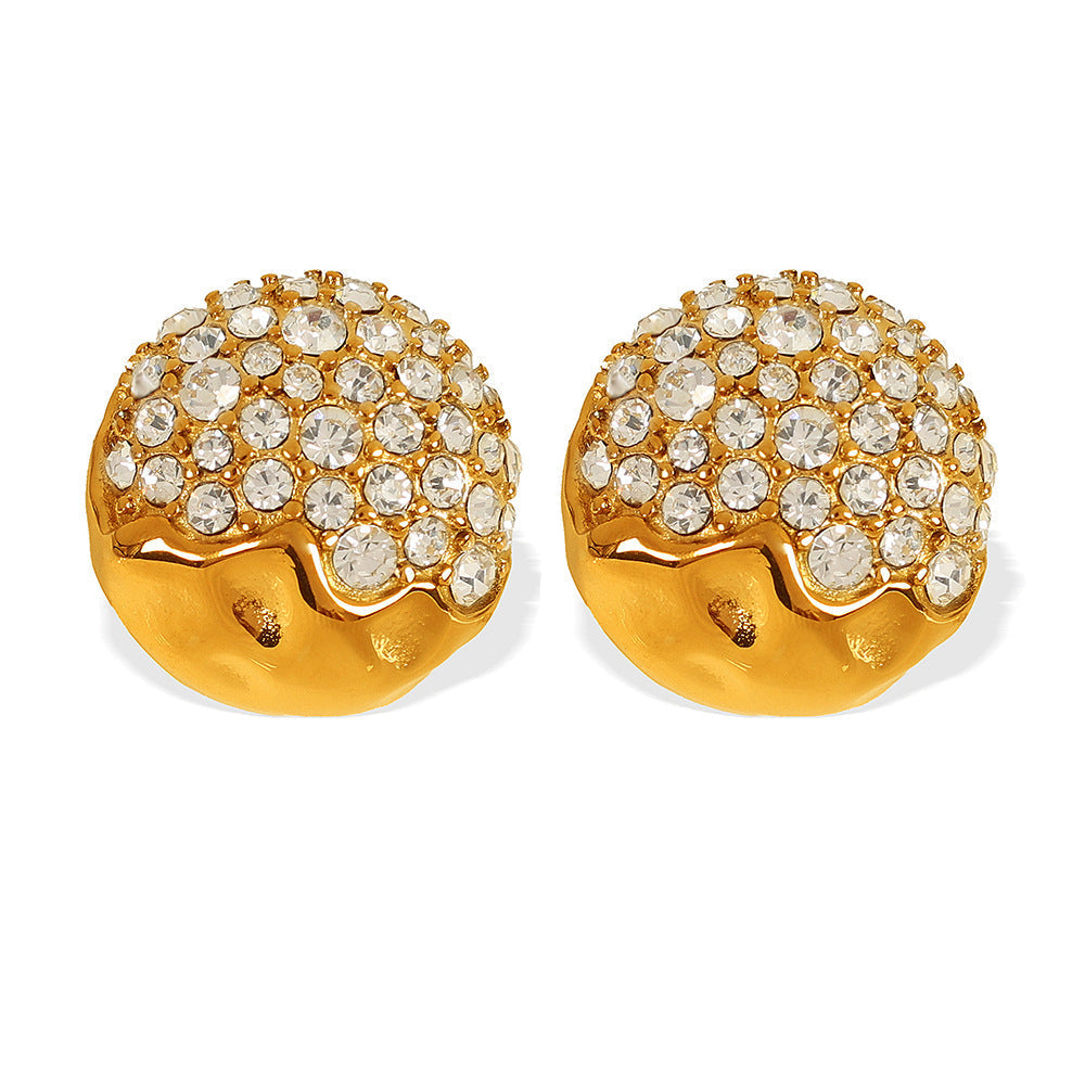 Tara Halo Studs