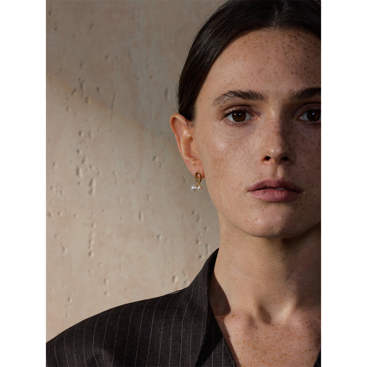 Tara Ribbon Twist Earrings