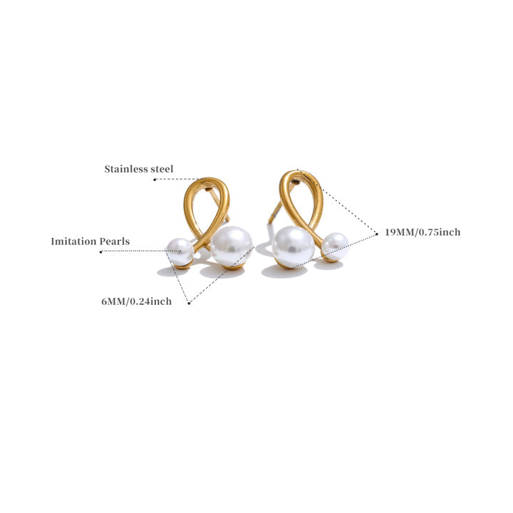 Tara Ribbon Twist Earrings