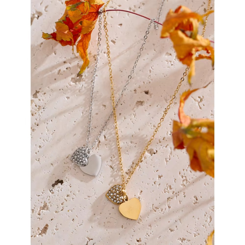 Vanya Heart Stone Pendant