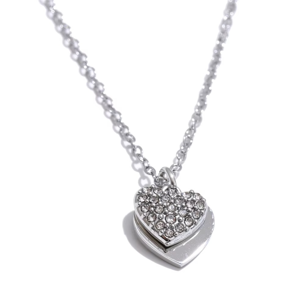 Vanya Heart Stone Pendant