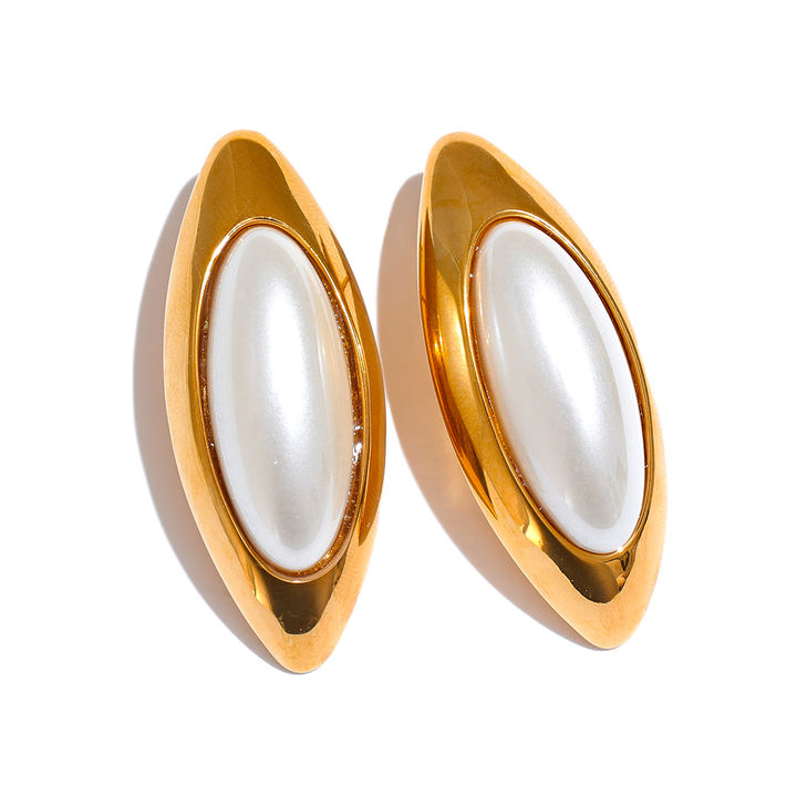 Zehra Pearl Capsule Earrings