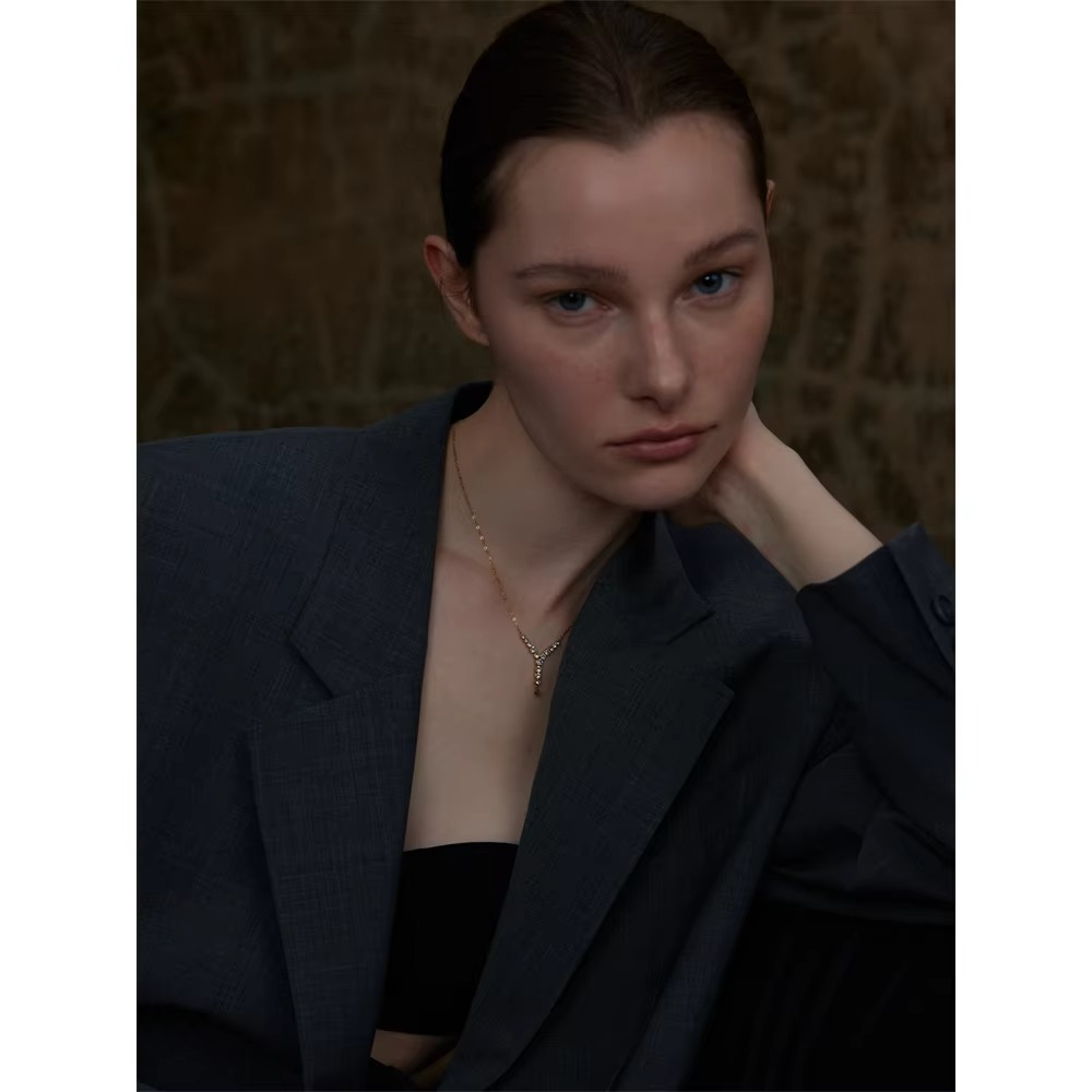 Ziya Crystal Drop Necklace