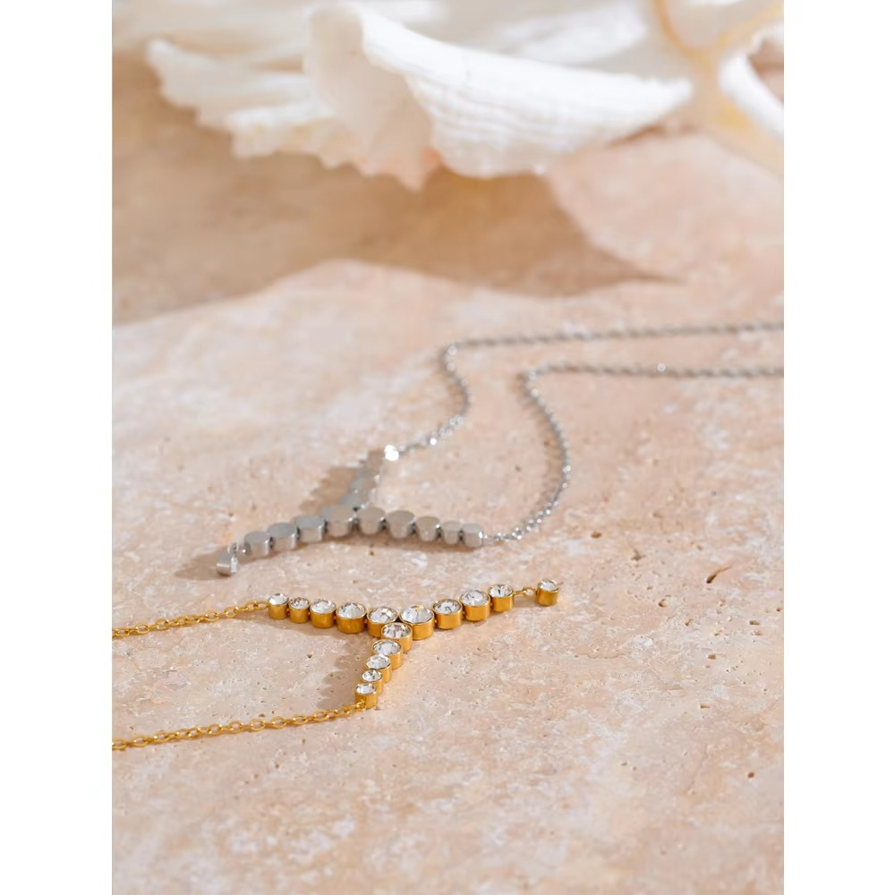 Ziya Crystal Drop Necklace