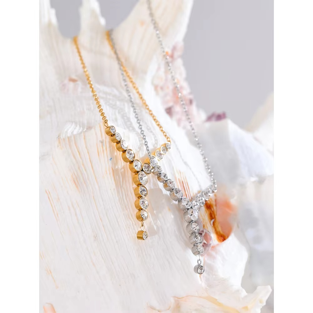 Ziya Crystal Drop Necklace
