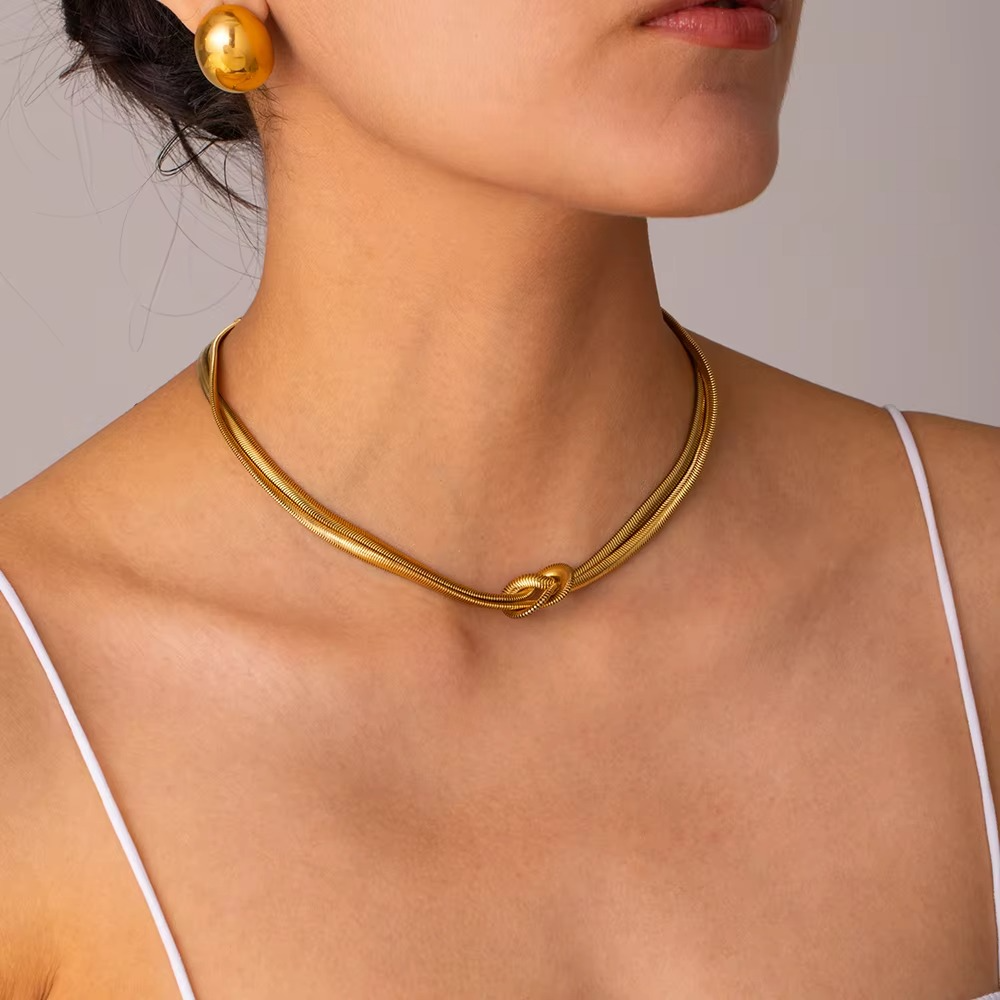 Ziya Knot Snake Chain