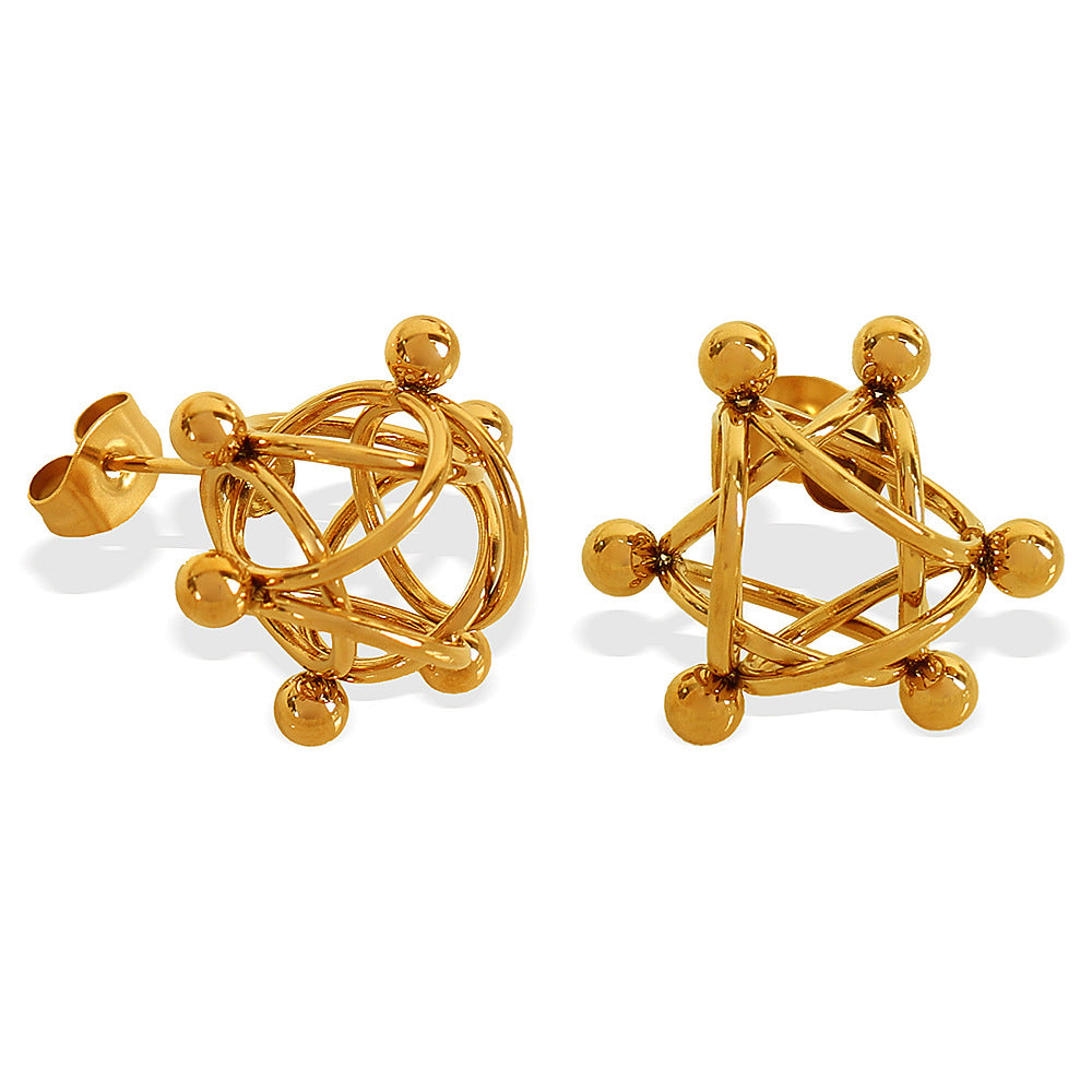 Ziya Orb Mesh Studs
