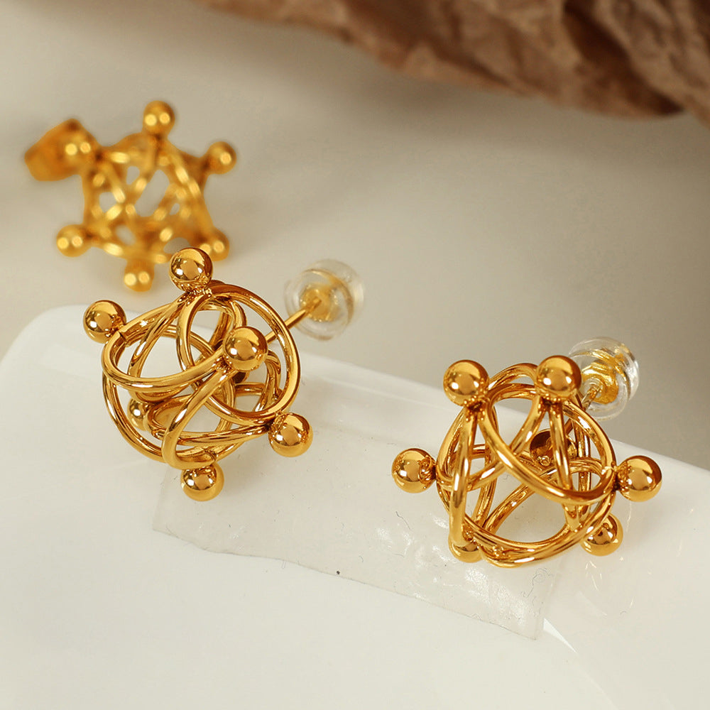 Ziya Orb Mesh Studs