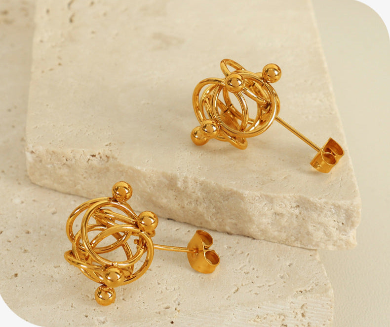 Ziya Orb Mesh Studs