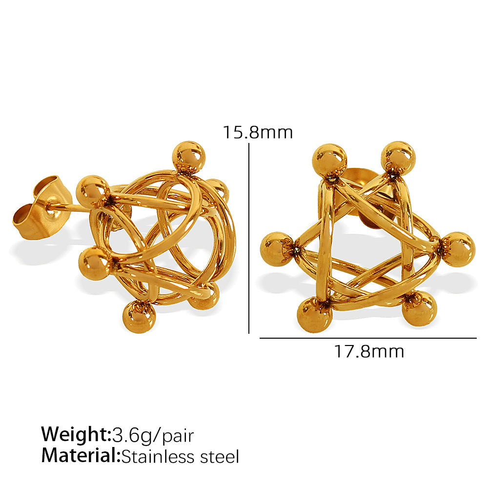 Ziya Orb Mesh Studs