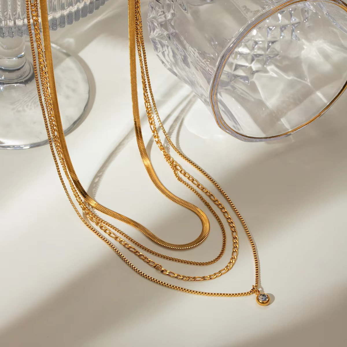 Zoya Liquid Layered Choker