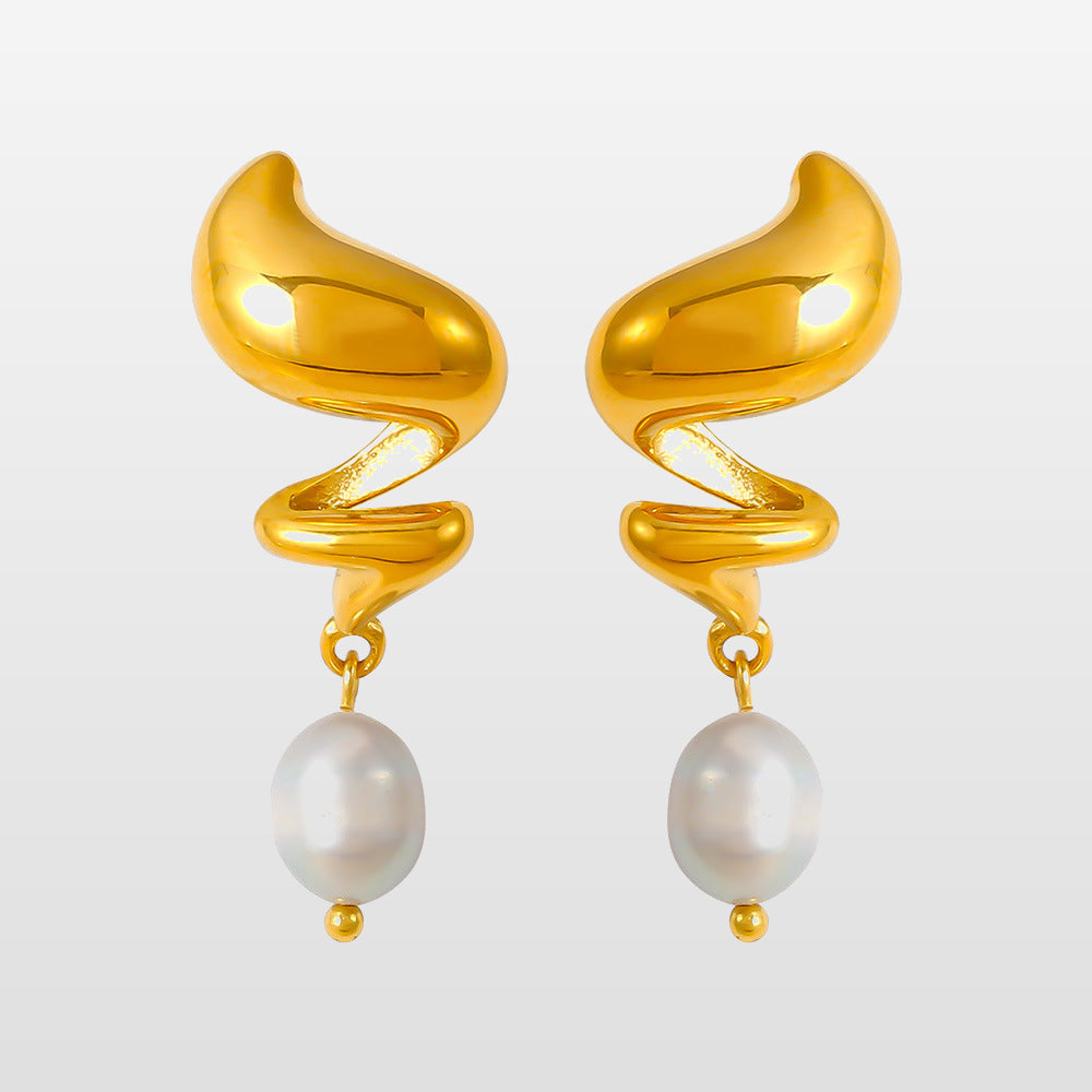 Zuri Pearl Drop Earrings