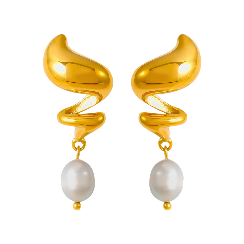 Zuri Pearl Drop Earrings