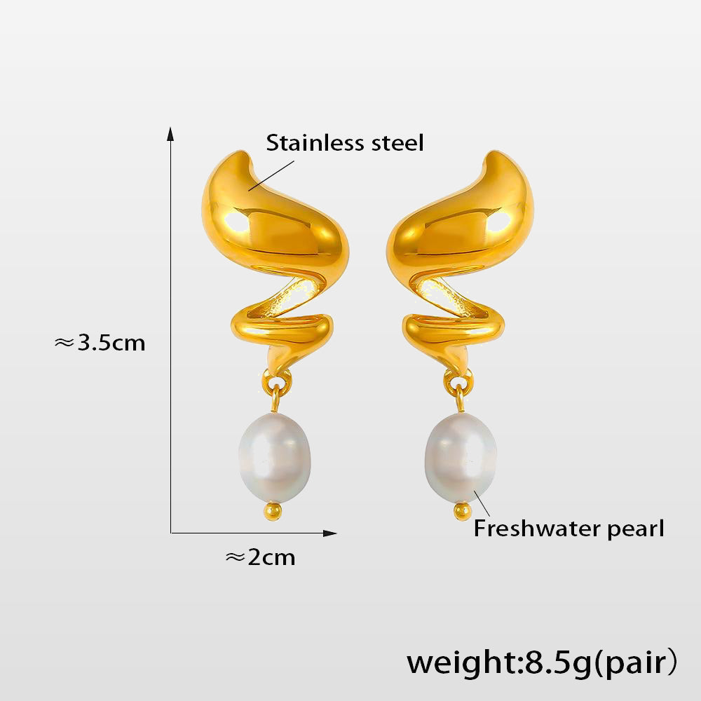 Zuri Pearl Drop Earrings