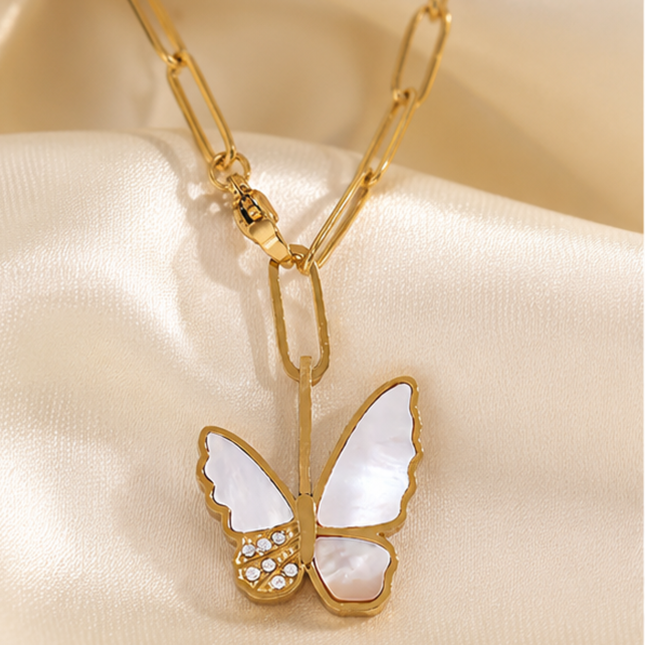 Meher Butterfly Necklace