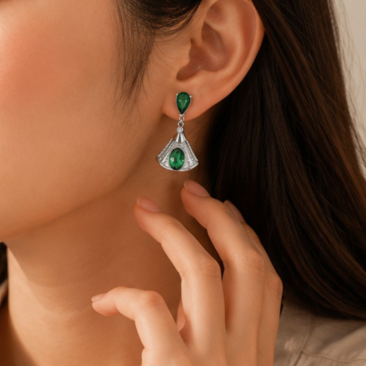 Mira Dome Earring