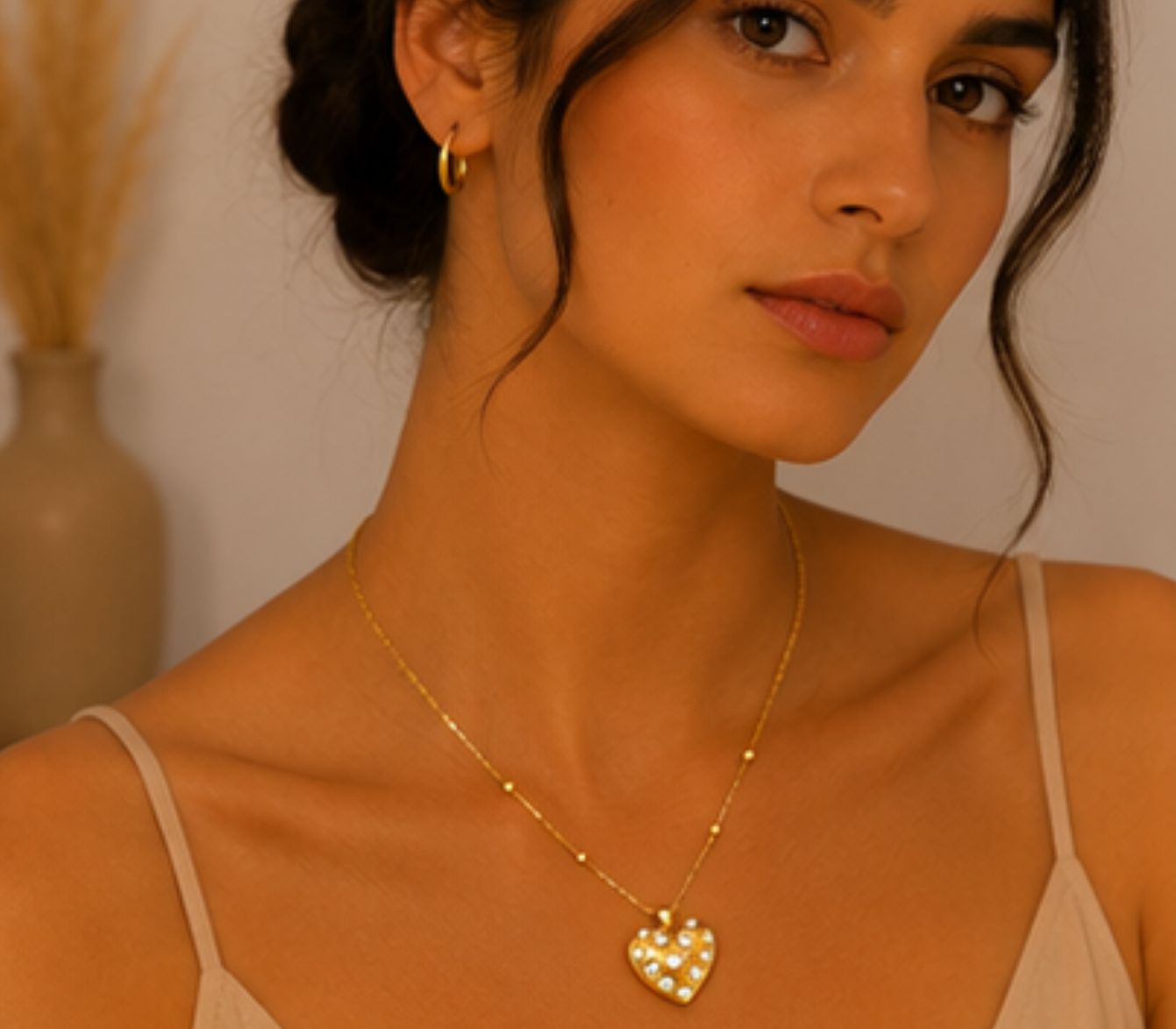 Lovers Mark Heart Pendant