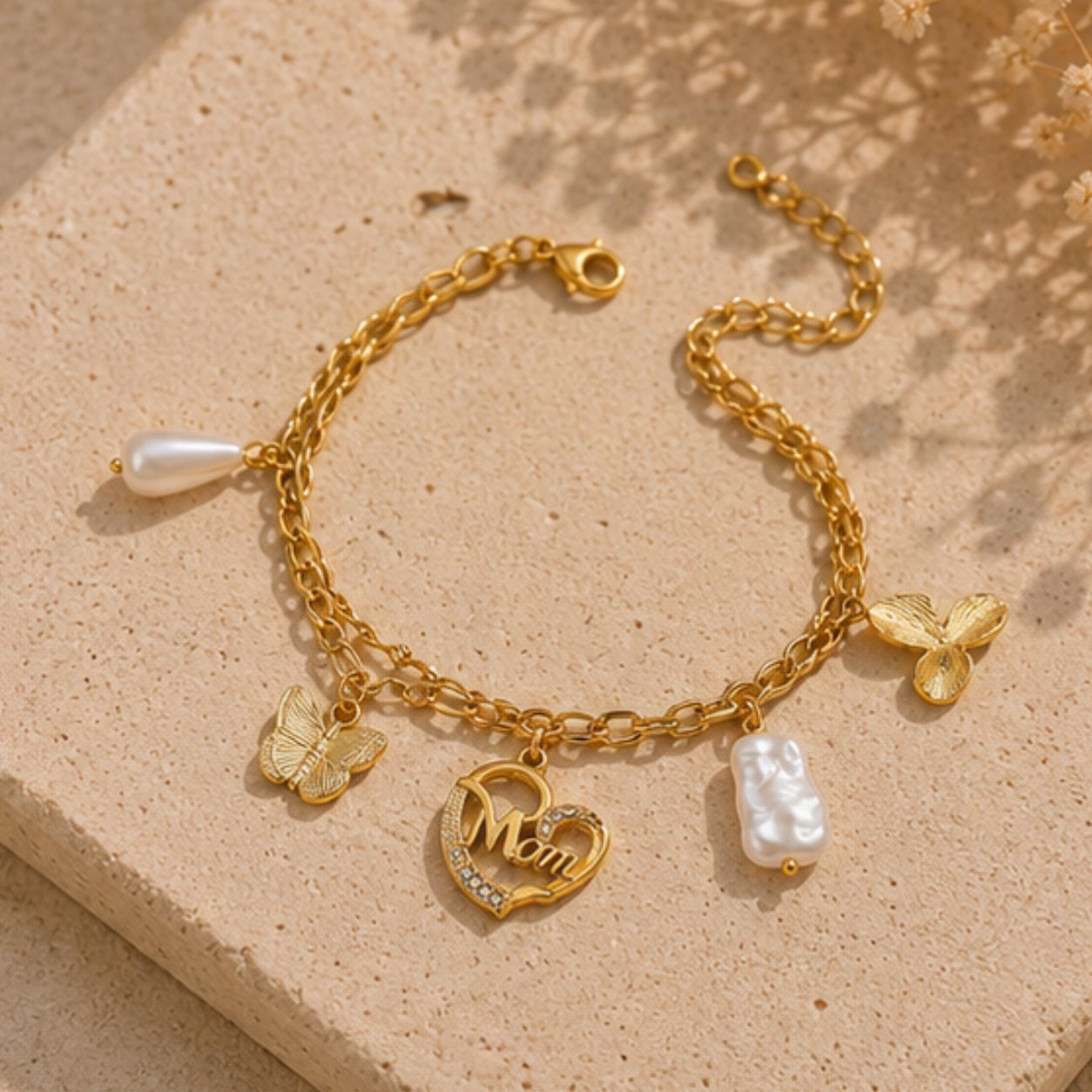 Aashi Mom Pearl Bracelet