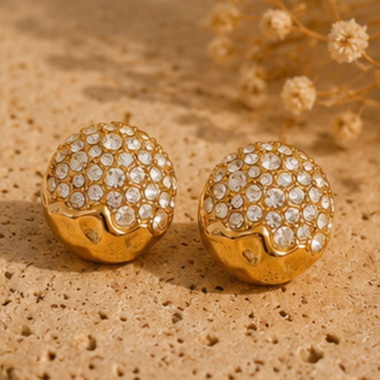 Tara Halo Studs