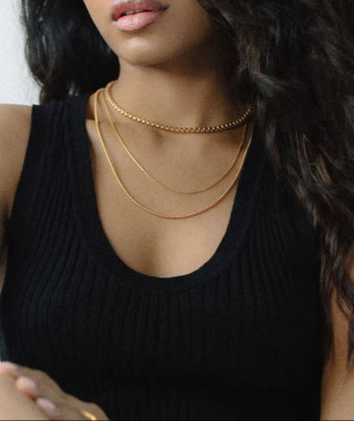 Cover Photo Layered Necklace