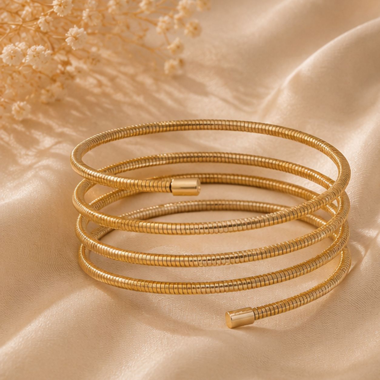 Avni Coil Wrap Bracelet