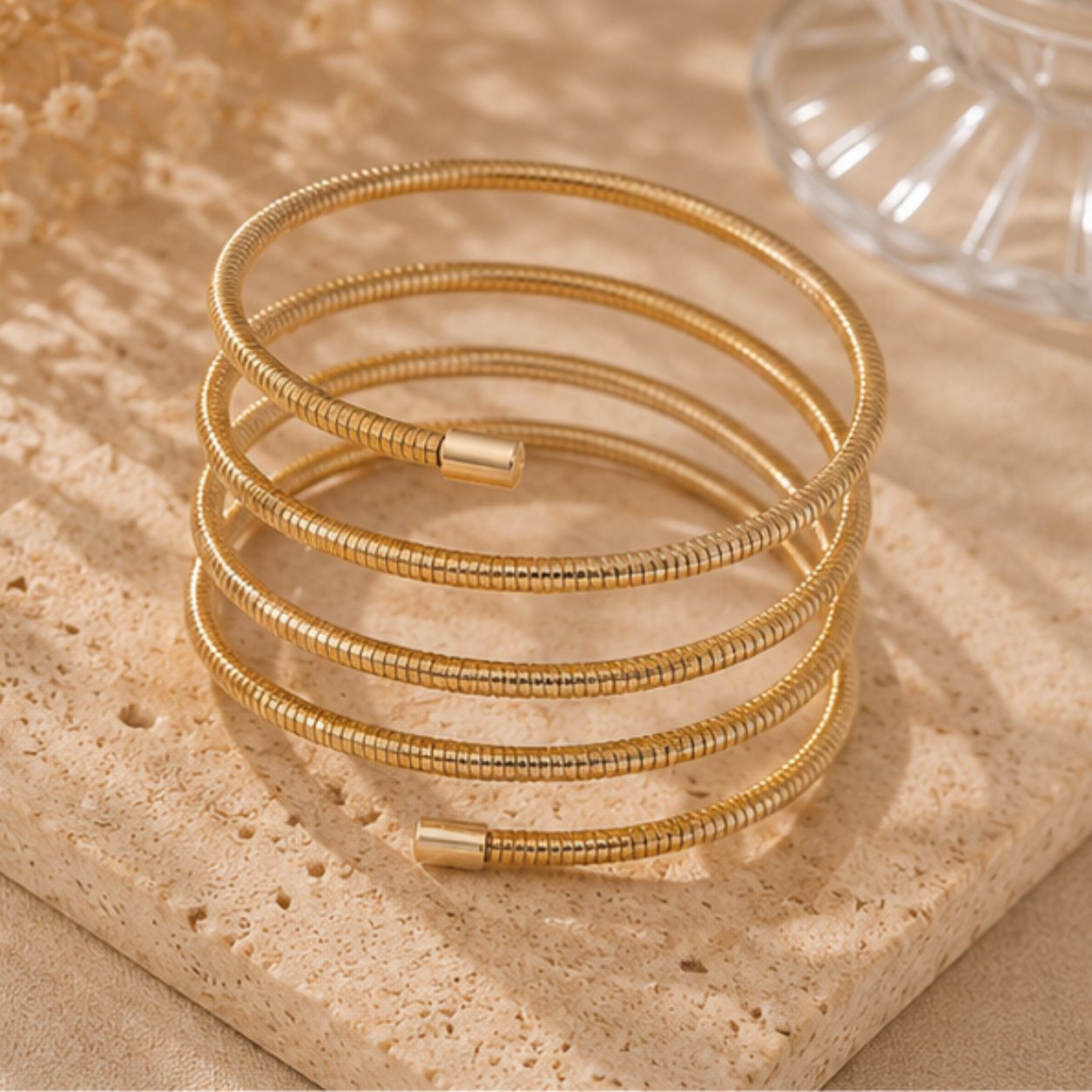 Avni Coil Wrap Bracelet