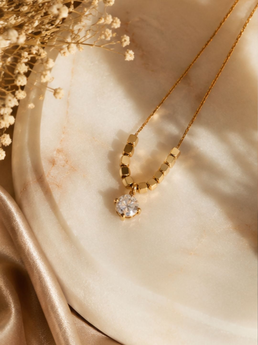 Jade Prism Collar Necklace