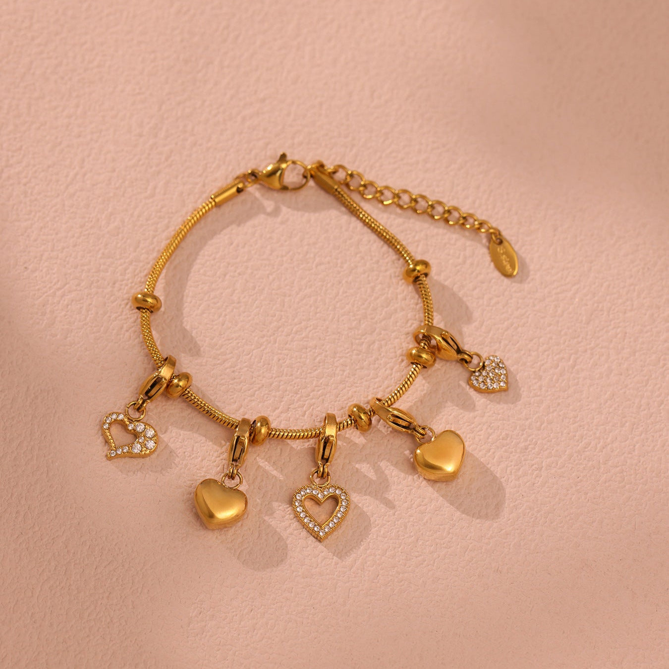 Aarohi Heartstack Bracelet