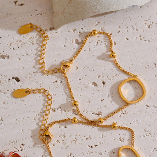 Aarohi Rounded Zircon Bracelet