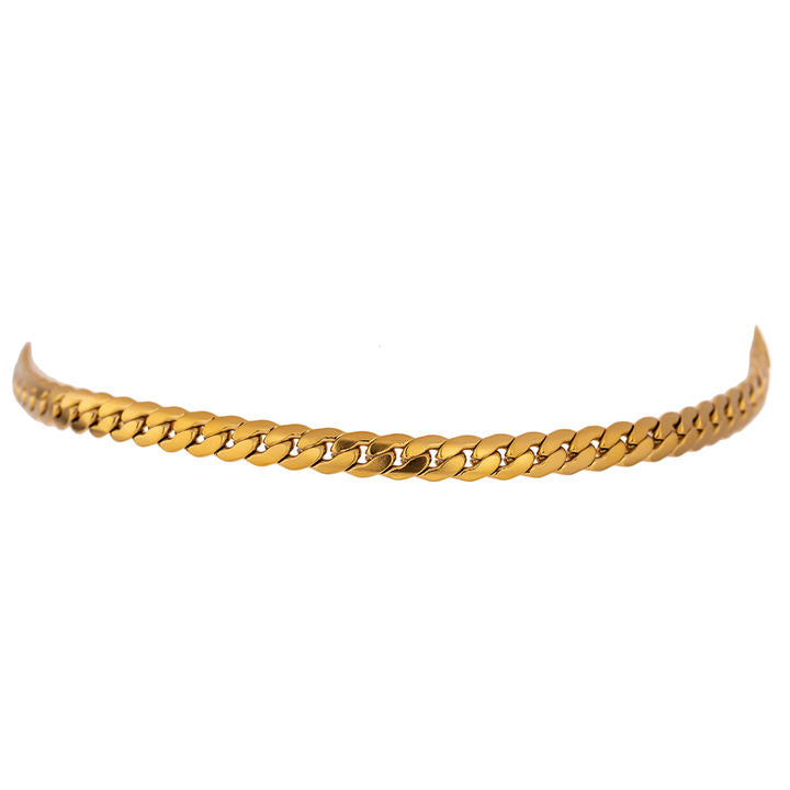 Elara Sleek Link Chain Necklace