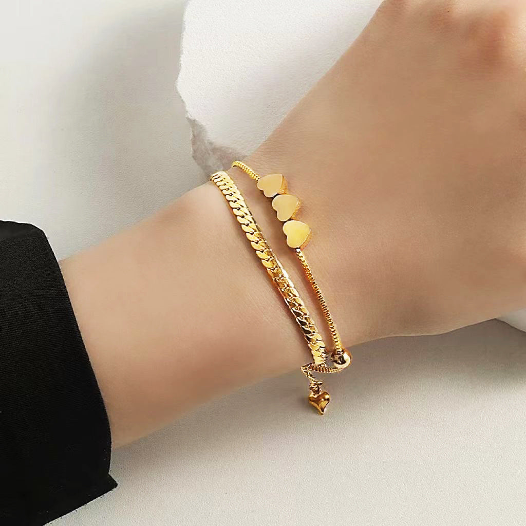 Heera Heart Bracelet