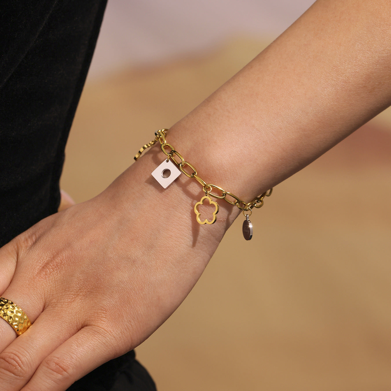 Ishani Bloom Charm Bracelet