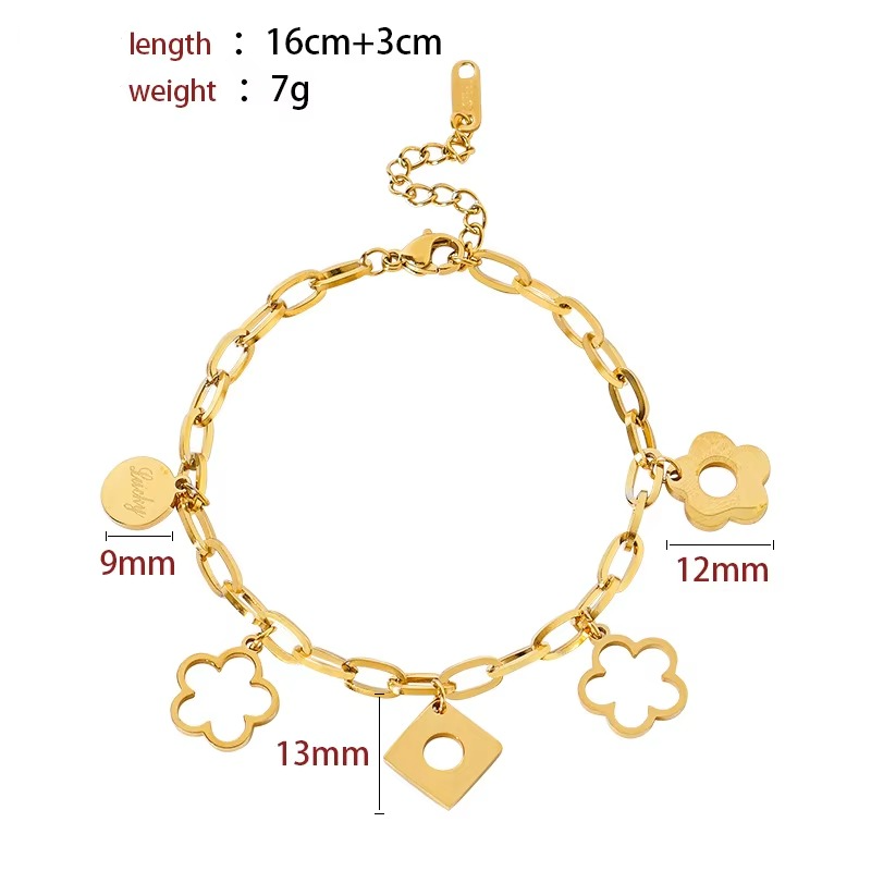 Ishani Bloom Charm Bracelet