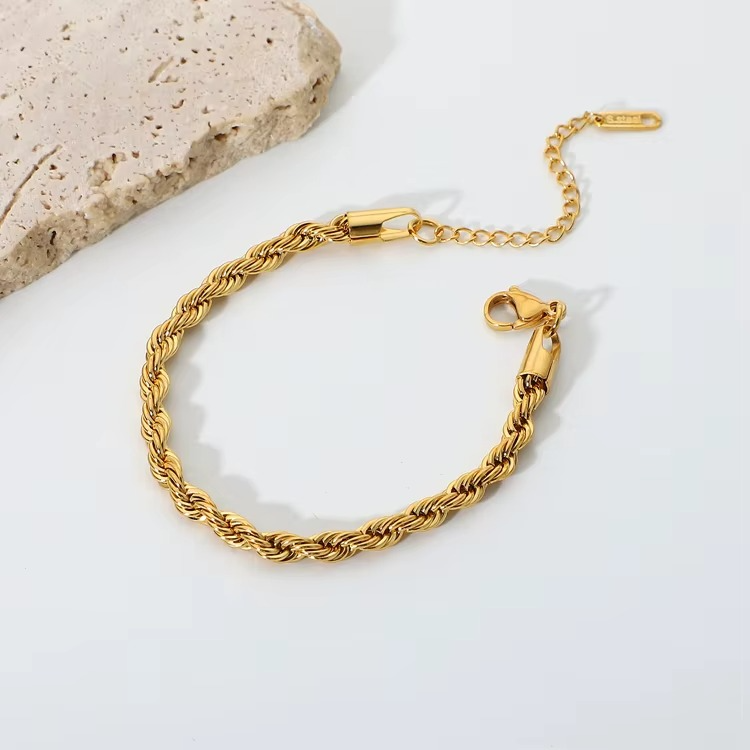 Mira Rope Link Bracelet