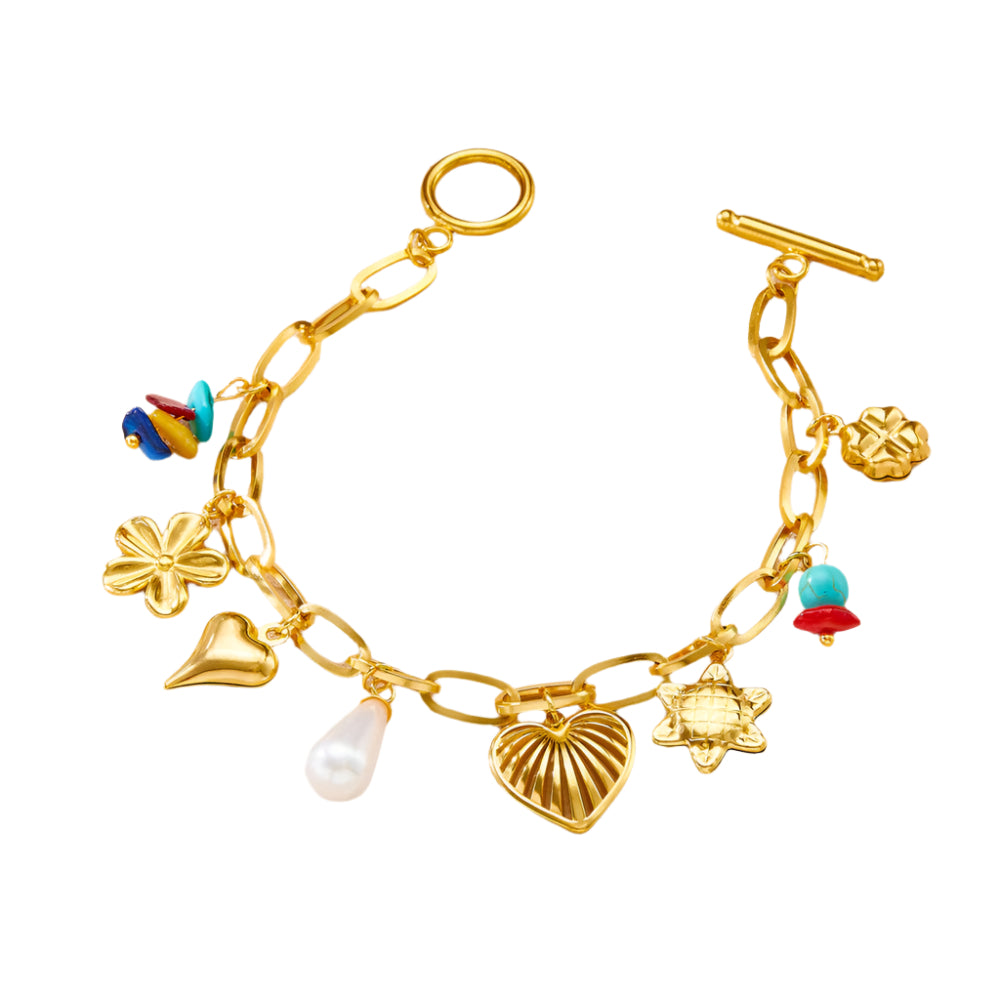 Naira Festival Charm Bracelet