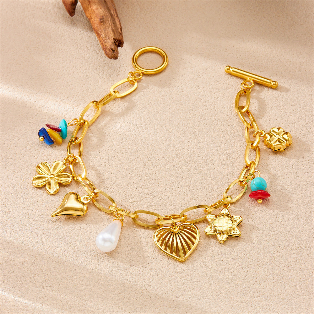Naira Festival Charm Bracelet