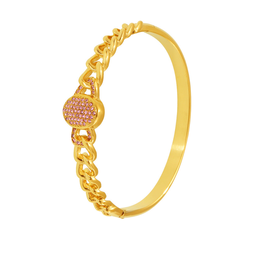 Nayra Zircon Bangle