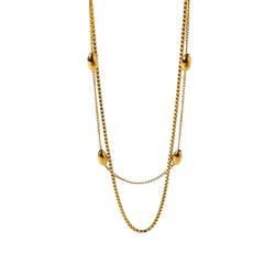 Noor Glimmer Bead Necklace